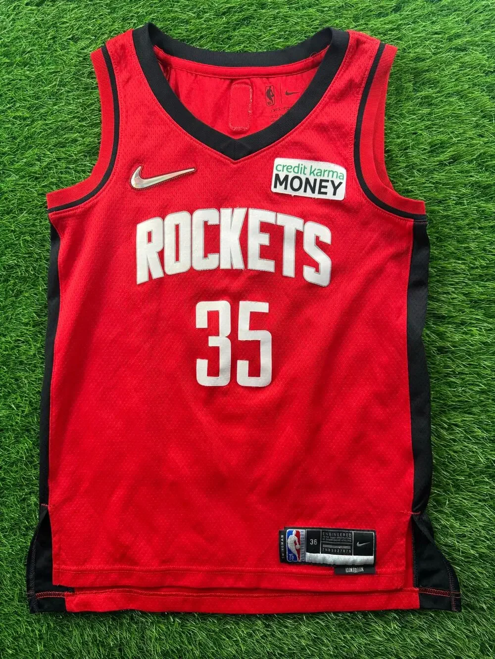 Nike Houston Rockets Christian Wood Jersey Mens XS 36 Icon Swingman Red NBA 35